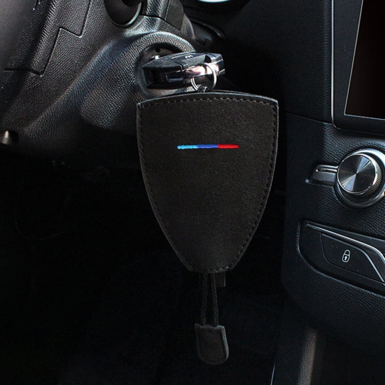 Universal Car Remote Smart Key Case Suede Protective Cover