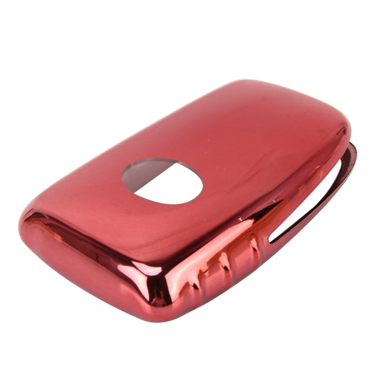TPU Plating Drop-proof Car Auto Universal Key Ring Protection Cover for Lexus(Red)