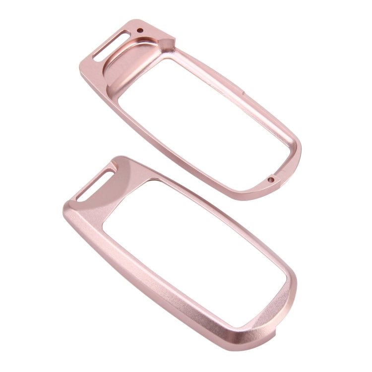 Car Auto Universal Metal Key Ring Protection Cover for Volkswagen(Pink)