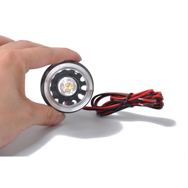 DC 12V 2.5W Marine Boat Yacht Stern Anchor LED Navigation Light All Round 360 Degree White Light
