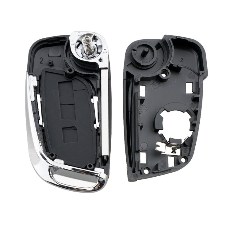 For PEUGEOT Car Keys Replacement 3 Buttons Car Key Case with Grooved and Holder