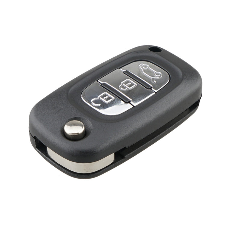 For RENAULT Clio / Megane / Kangoo / Modus Car Keys Replacement 3 Buttons Car Key Case with Foldable Key Blade