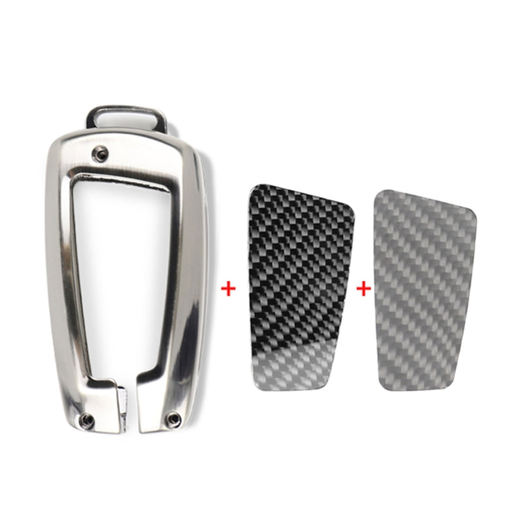 Carbon Fiber Car Key Protective Cover for BMW, Classic Style