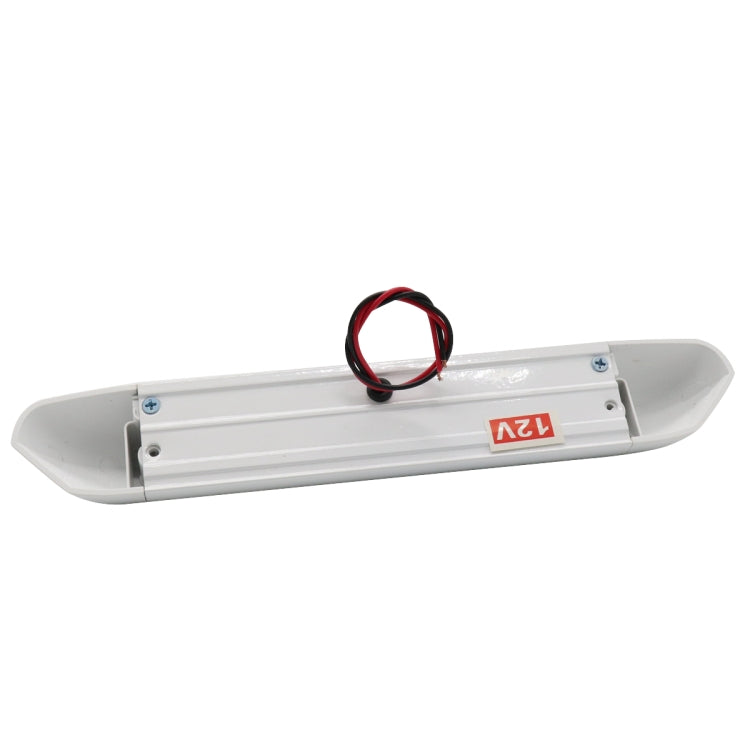 DC 12V 2.6W 6000K IP67 Marine RV Waterproof LED Stair Deck Dome Light Ceiling Lamp, Aluminum Alloy Base
