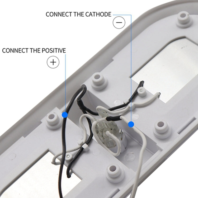 D4347 10-24V 6-7W 4000-4500K 560LM RV Yacht 48 PCS LED Lamps Dome Light Ceiling Lamp, with Independent Switch Control