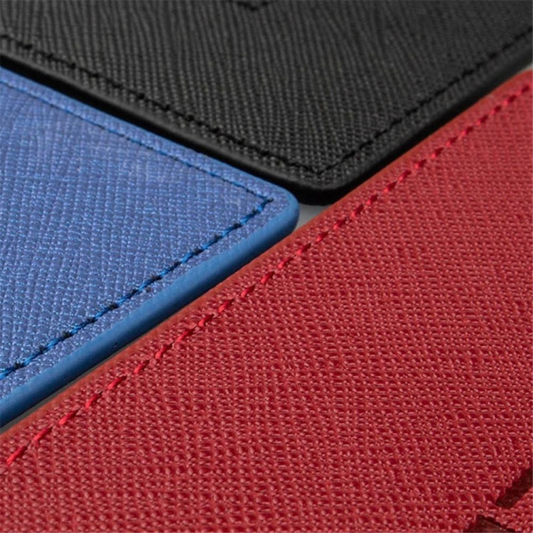 Portable Car Key Card Cover Case for Tesla Model 3(Blue)