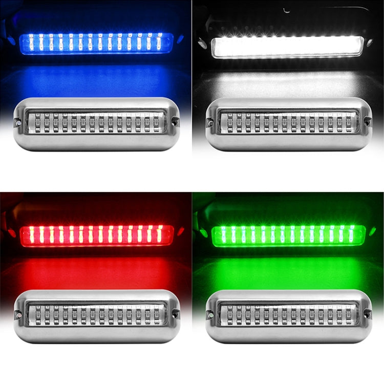 MK-042 Ship / Yacht 10-30V 42LEDs Waterproof Stainless Steel Underwater Light (Green Light)