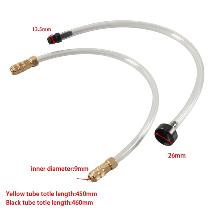 A6357 2 PCS Ship / Dinghy Hydraulic Steering System Ship Exhaust Kit