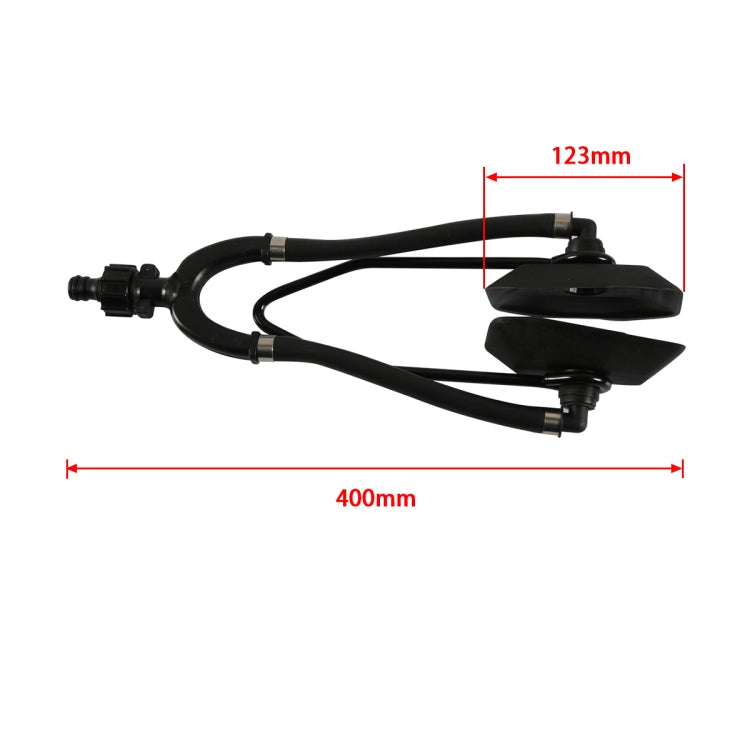 A6405 Marine Double-tube Reinforced Square-head Motor Cleaner