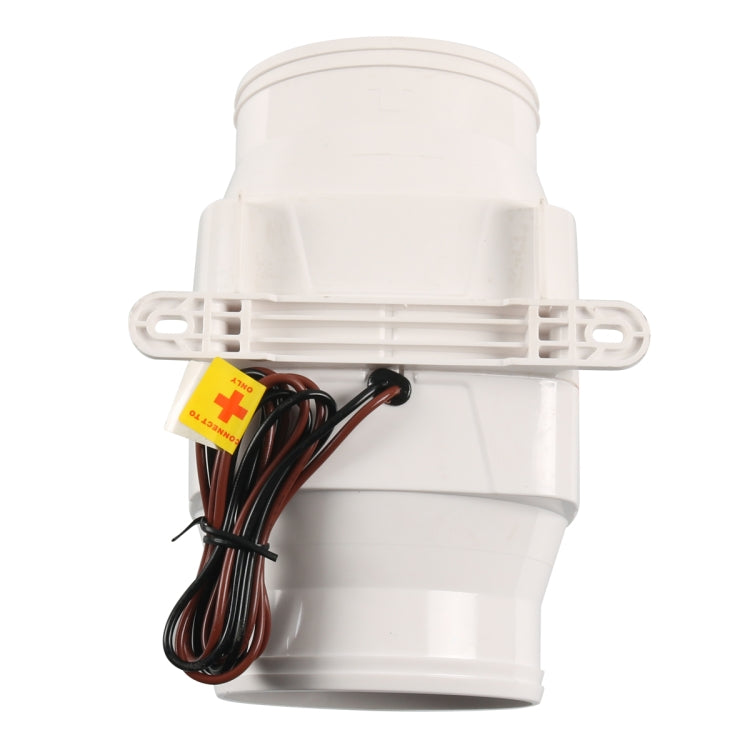 A6608-01 4 inch 12V 6-Blade Yacht Exhaust Fan