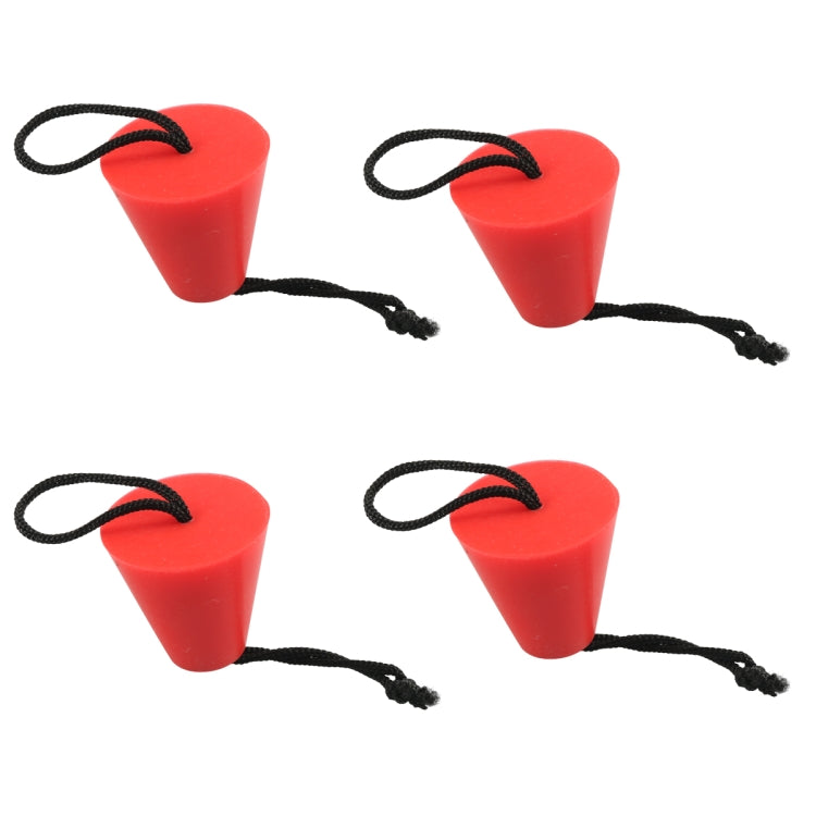 A6700 4 in 1 Red Kayak Silicone Drain Hole Plug
