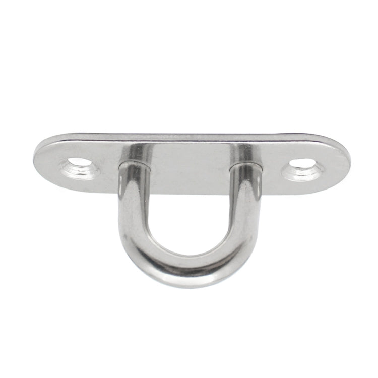 3 PCS 8mm 304 Stainless Steel Ship Oval Door Hinges Buckle