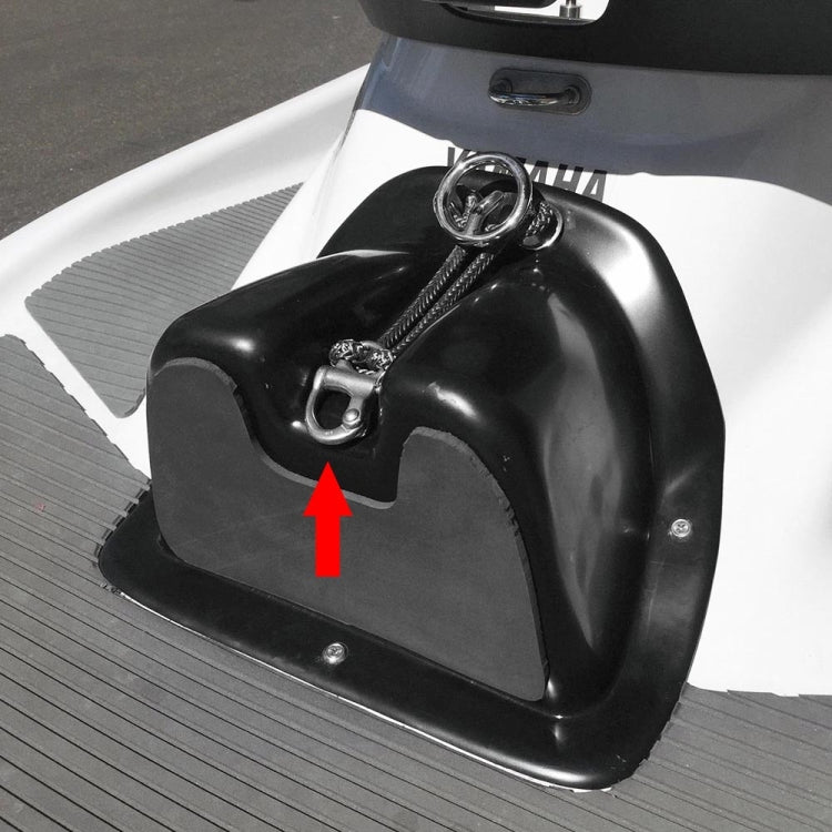 2 PCS 316 Stainless Steel Fixed Spring Shackle, Size:35mm