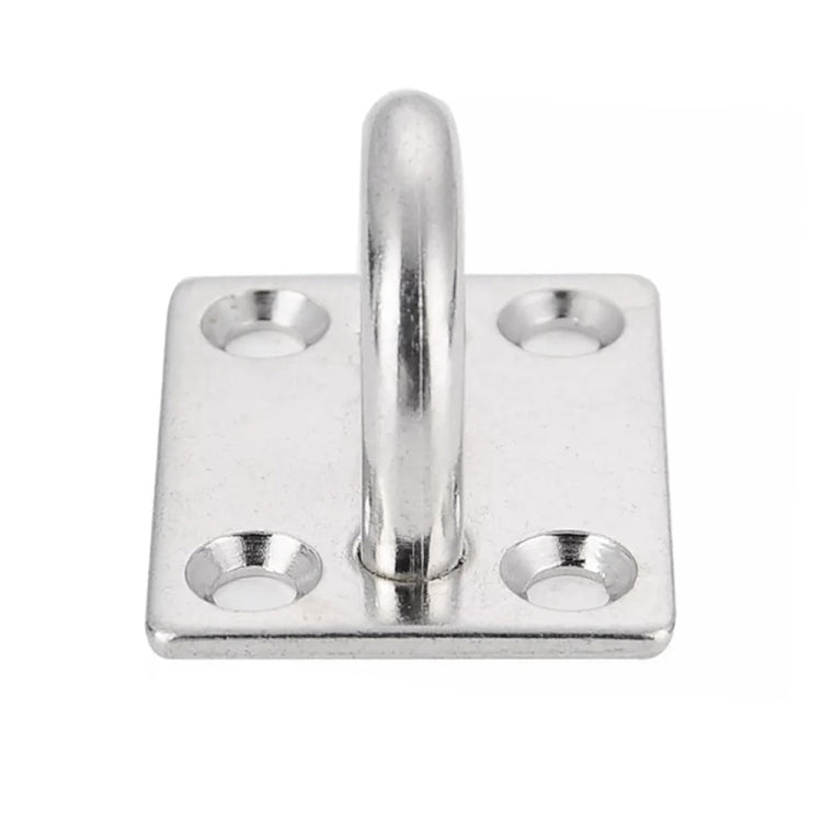 3 PCS 8mm 304 Stainless Steel Ship Square Door Hinges Buckle