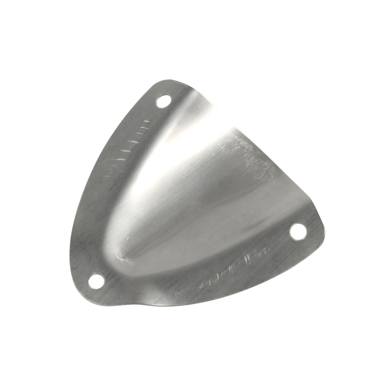 A8555 RV Deck Hardware Wire Cable Cover, Size: 60x59mm(Silver)