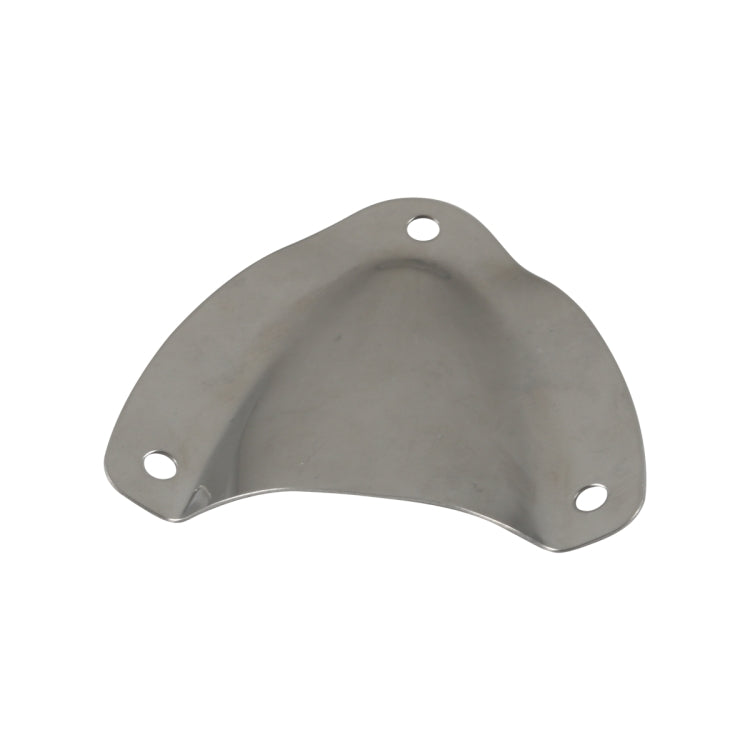 A8555 RV Deck Hardware Wire Cable Cover, Size: 60x59mm(Silver)