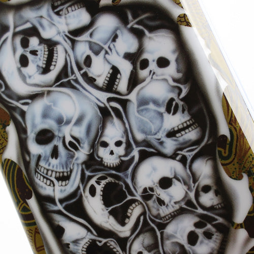 Unique Skeleton Skulls IMD TPU Jelly Case for Motorola RAZR D3 XT919 XT920