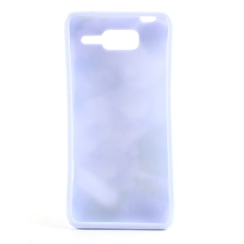 Elegant Purple Flower for Motorola RAZR D3 XT919 XT920 IMD Glossy Jelly TPU Case