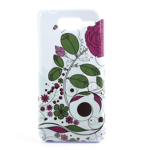 Artistic Flower TPU IMD Case Shell for Motorola RAZR D3 XT919 XT920