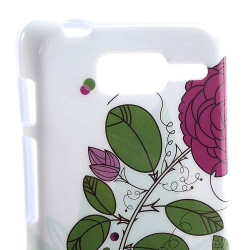 Artistic Flower TPU IMD Case Shell for Motorola RAZR D3 XT919 XT920