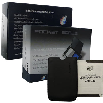 Pocket Scale with Touch Screen