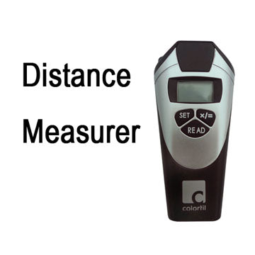 Black Ultrasonic Range Distance Finder Laser Point Measurer