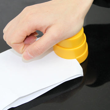 Environmental Protection Paperclip Stapless Stapler;Blue