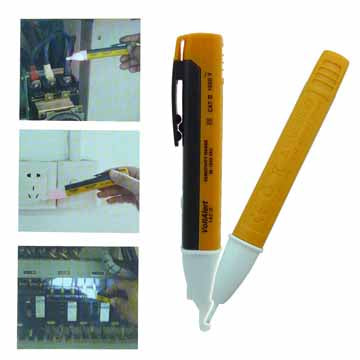 Pen Style Voltage Detector Reader,90-1000V LED Volt Detector
