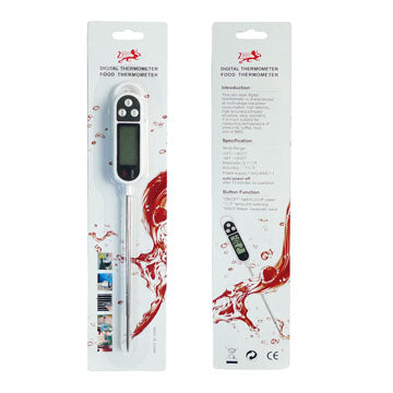Digital LCD Thermometer Food Temperature Sensor Probe