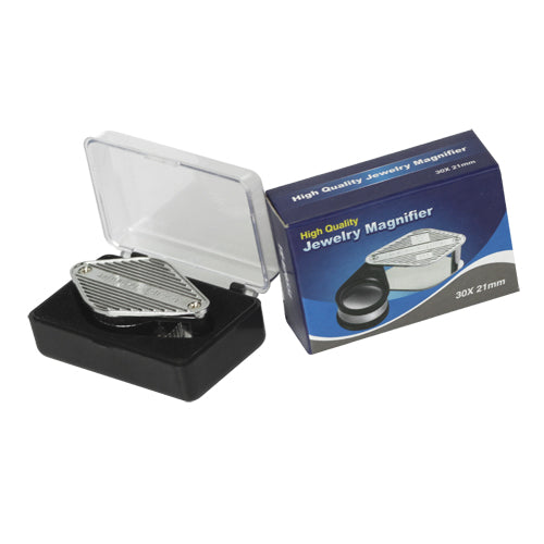 30x Loupe Magnifying Magnifier Jeweler Eye Jewelry Loupe Jeweler