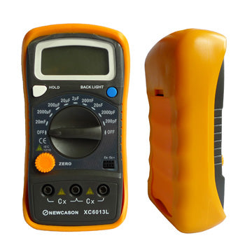 LCD Display Digital Capacitance Voltmeter Tester/ Meter Multimeter 6013L