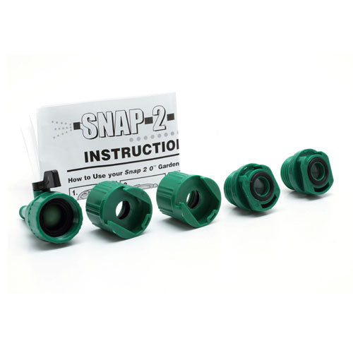 Snap 2.0 Garden Hose Connectors with Spray Nozzle As Seen On TV