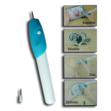 Electric Etching Carve Engraver Engraving Pen Tip Tool Secure Valuables Etc