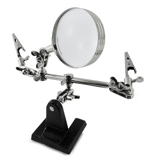 Adjustable Third Helping Hand Magnifier with Soldering Holder Clamp BX806