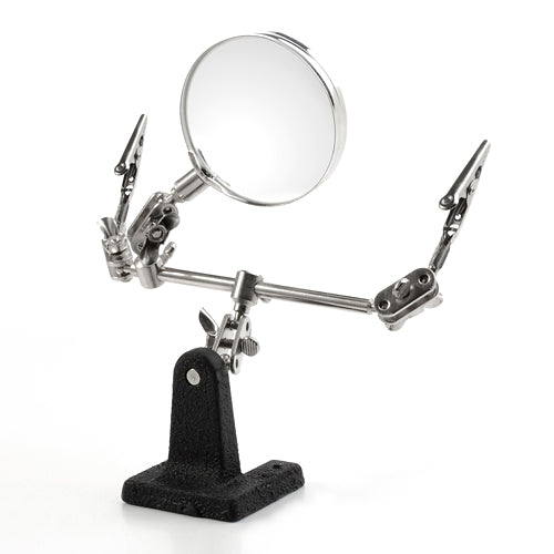 Adjustable Third Helping Hand Magnifier with Soldering Holder Clamp BX806