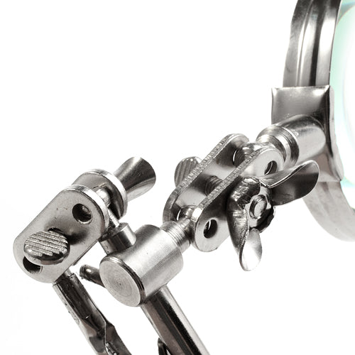 Adjustable Third Helping Hand Magnifier with Soldering Holder Clamp BX806