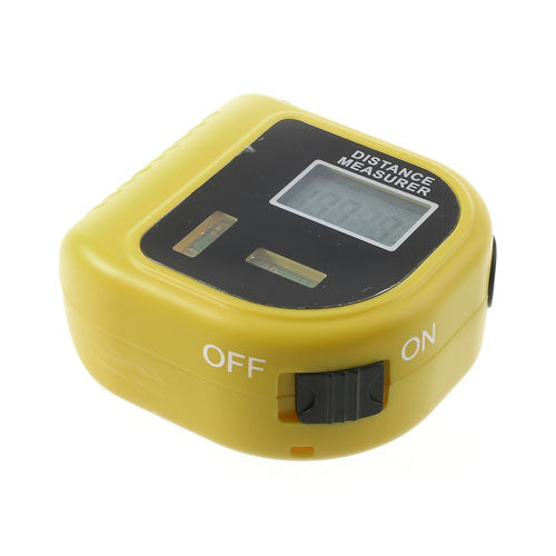 LCD Ultrasonic Distance Meter / Foot Measure with Laser Pointer & Water Level CP-3010