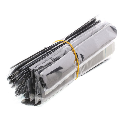 Black 50pcs/lot Nylon Cable Ties Magic Tape Strap for Wire Cord Binding Management Organizer 18cm x 2cm (LxW)