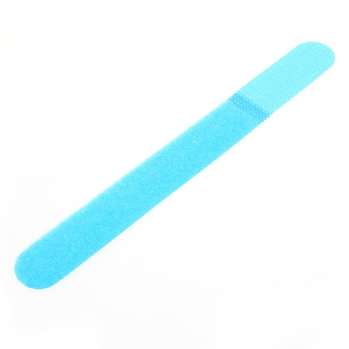 Blue 50pcs/lot Nylon Cable Ties Magic Tape Strap for Wire Cord Binding Management Organizer 18cm x 2cm (LxW)