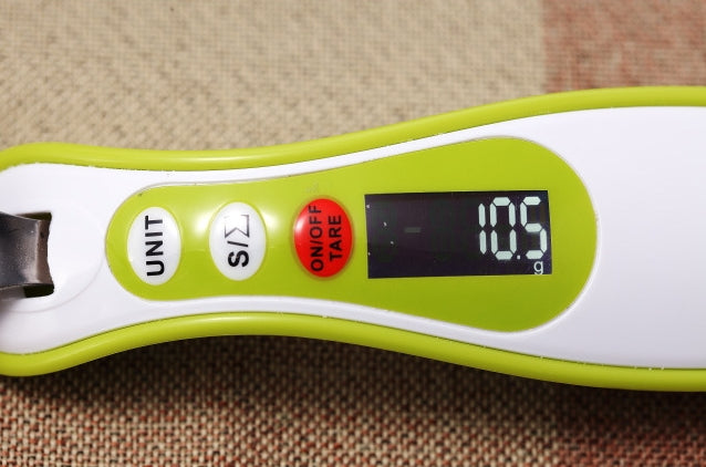 300g/0.1g LCD Display Kitchen Digital Spoon Scale Measuring - Yellow