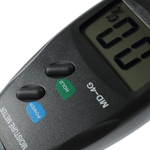 MD-4G 4-pin LCD Display Digital Wood Timber Firewood Moisture Meter Tester