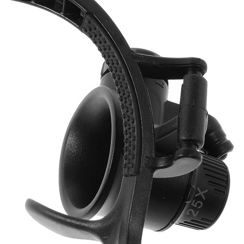 9892G 10X/15X/20X/25X Watch Repair Magnifying Glasses Eyewear Magnifier Loupe with LED Light