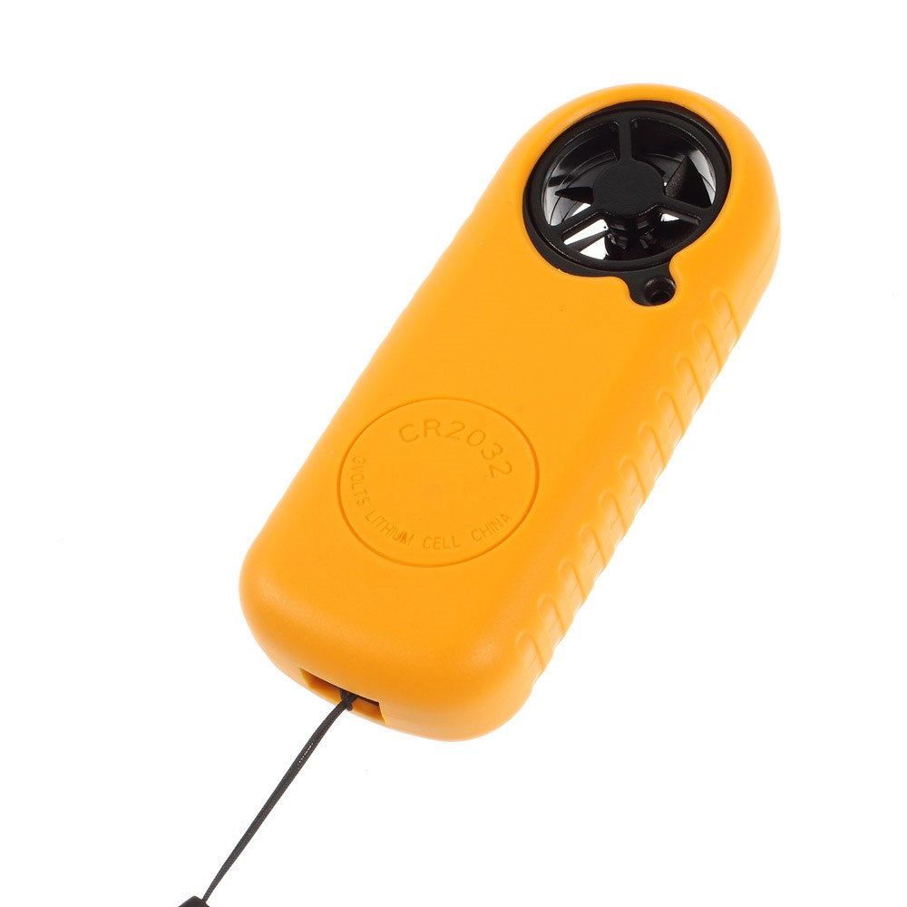 Uniqkart GM816 LCD Wind Speed Temperature Gauge Anemometer w/ Strap