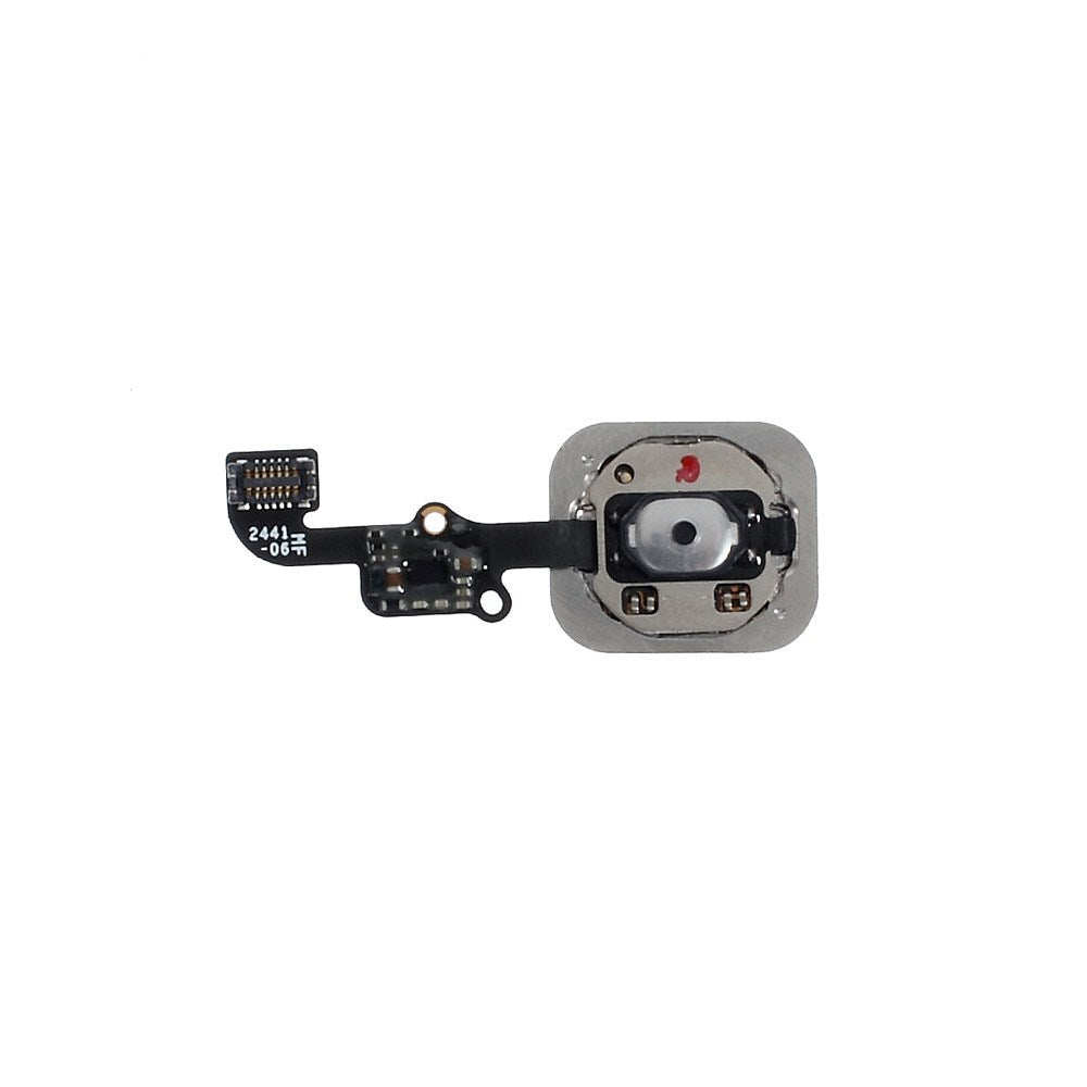 White / Gold Color OEM Home Button with PCB Membrane Flex Cable Replacement for iPhone 6 4.7 Inch