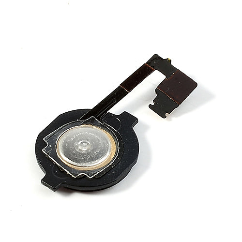 Uniqkart for iPhone 4 Home Button with Home Key Button PCB Membrane Flex Cable - Black