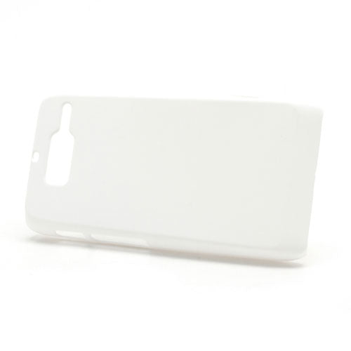 White Rubberized Hard Case for Motorola RAZR D3 XT919 XT920