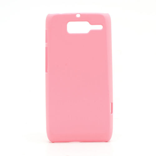 Pink Rubberized Hard Case Cover for Motorola RAZR D3 XT919 XT920
