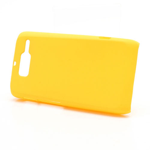 Yellow Rubberized Hard Case Shell for Motorola RAZR D3 XT919 XT920