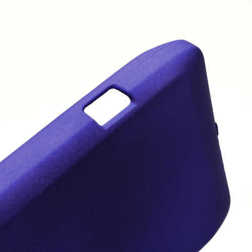 Dark Blue Rubberized Hard Shell for Motorola RAZR D3 XT919 XT920