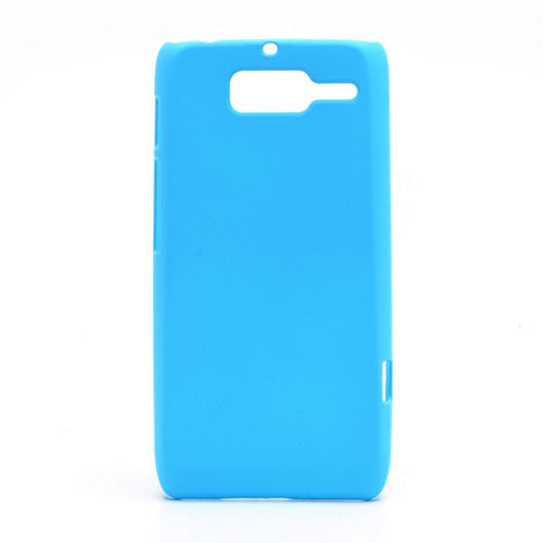 Baby Blue Rubberized Slim Hard Shell for Motorola RAZR D3 XT919 XT920